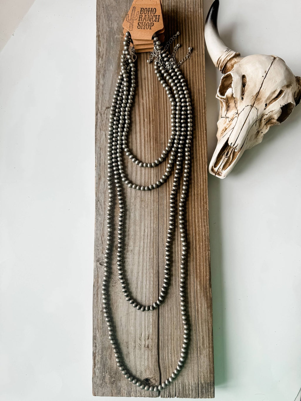 Western Bead Necklace 16” 18” 28” 36” - Rooted & Reckless Co.