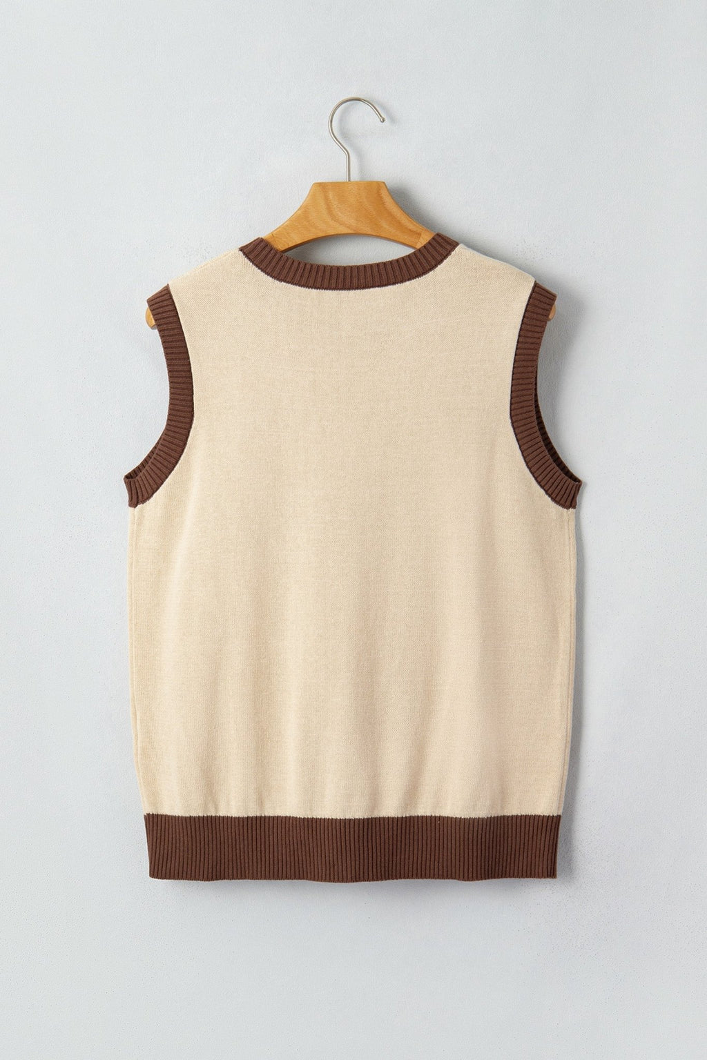 Western Colorblock Sleeveless Knit Vest - Rooted & Reckless Co.