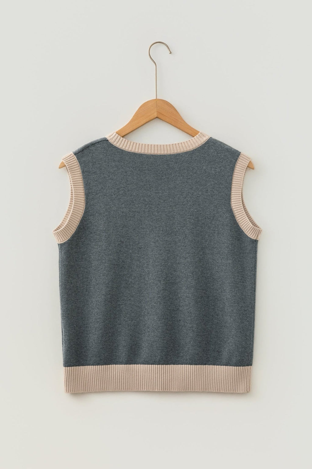 Western Colorblock Sleeveless Knit Vest - Rooted & Reckless Co.