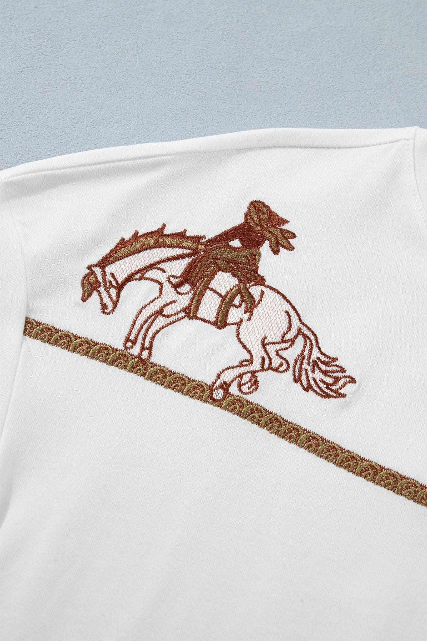 Western Cowboy & Cactus Embroidered Tee - Rooted & Reckless Co.