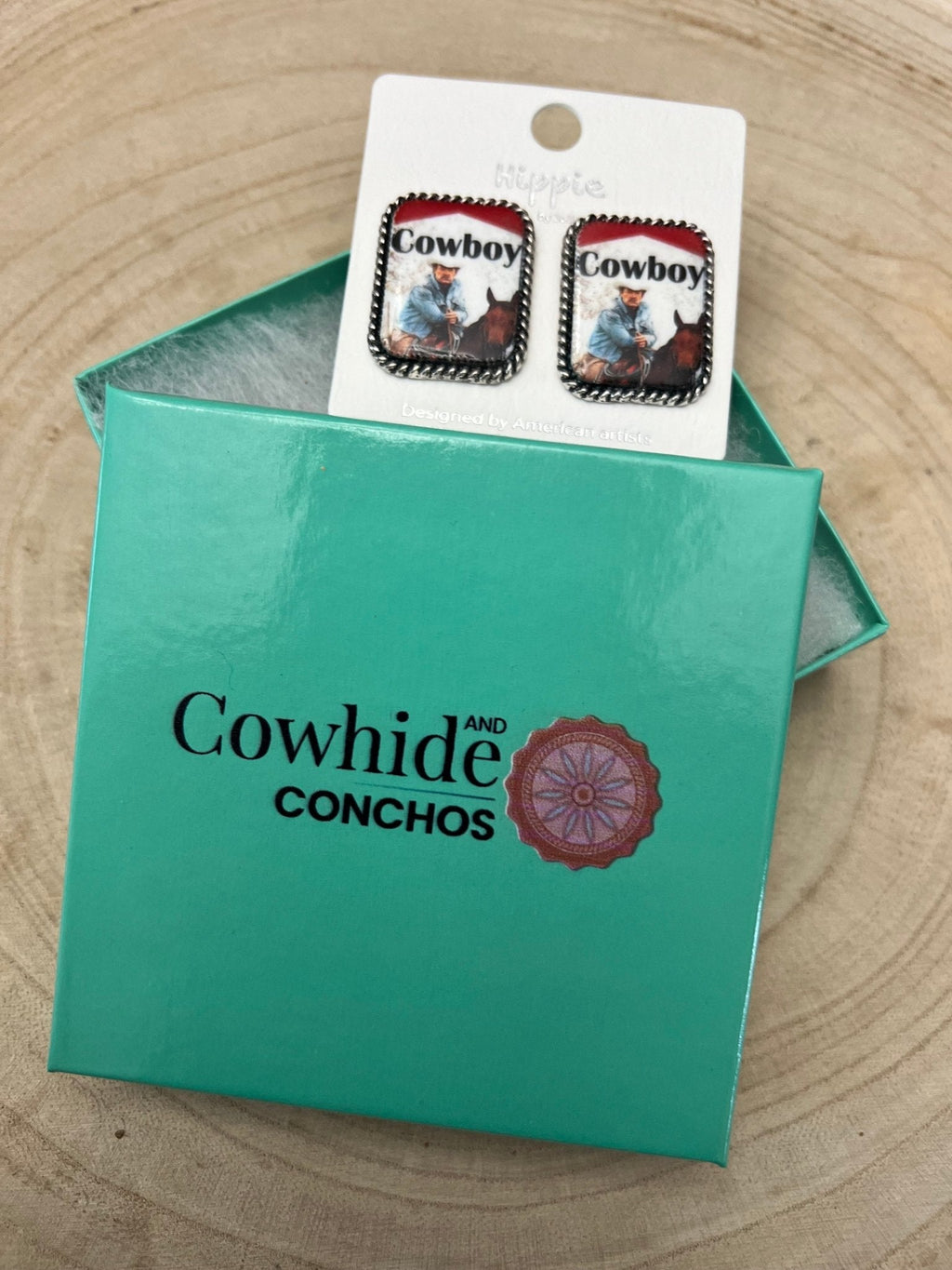 Western Cowboy Cigarette Fashion Earrings — Petite 1" Western Statement - Rooted & Reckless Co.