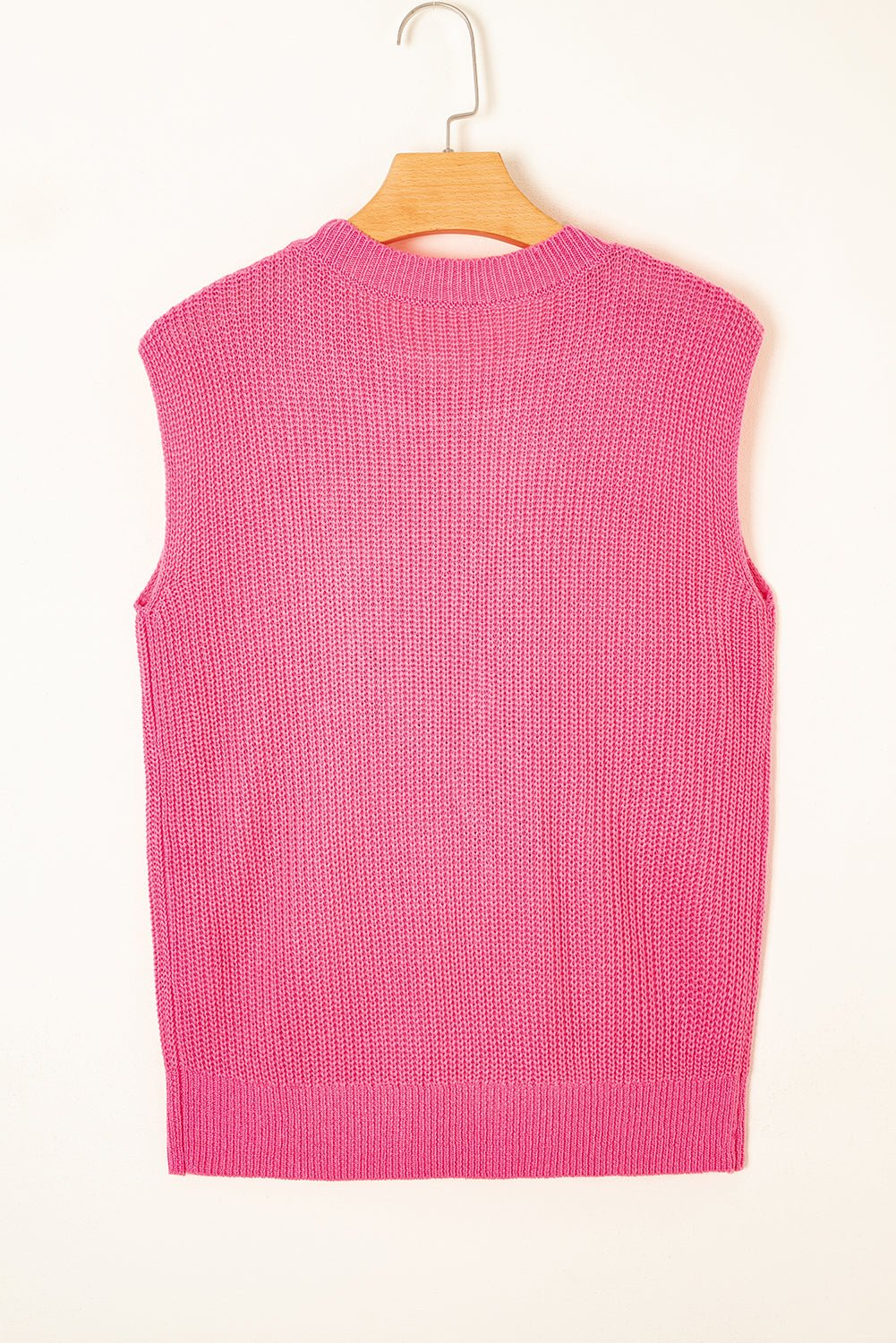 Western Cowboy Embroidered Round Neck Sleeveless Sweater - Rooted & Reckless Co.