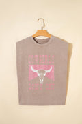 Western Cowgirls Don't Cry Graphic Tank Top - Rooted & Reckless Co.
