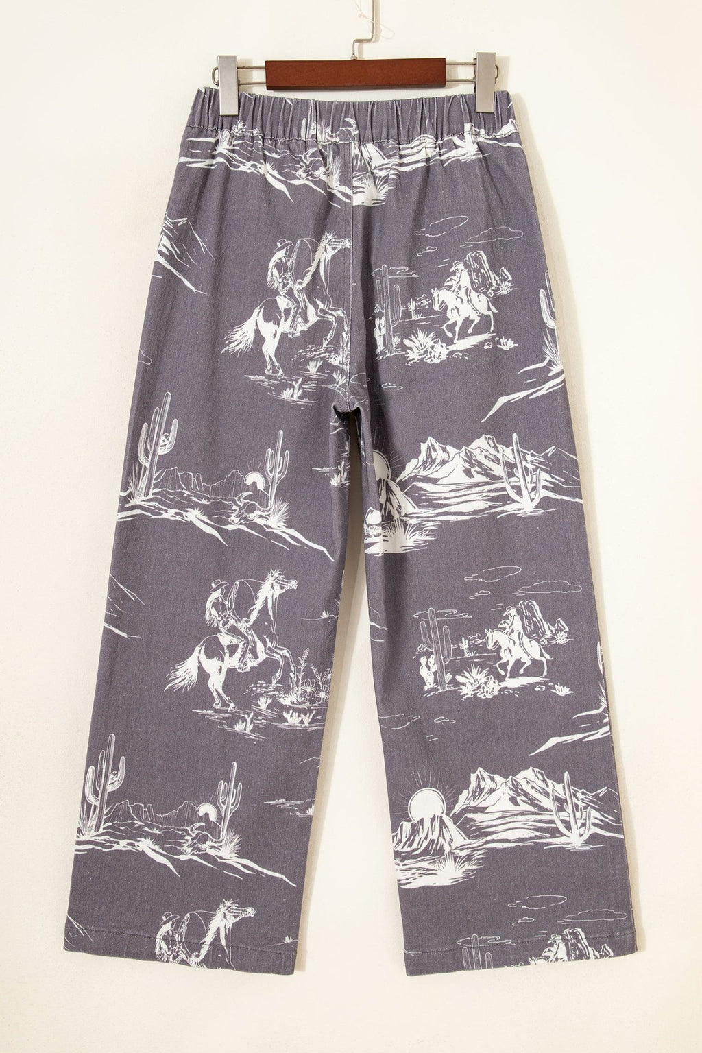 Western Elastic High Waist Straight Leg Jeans - Rooted & Reckless Co.