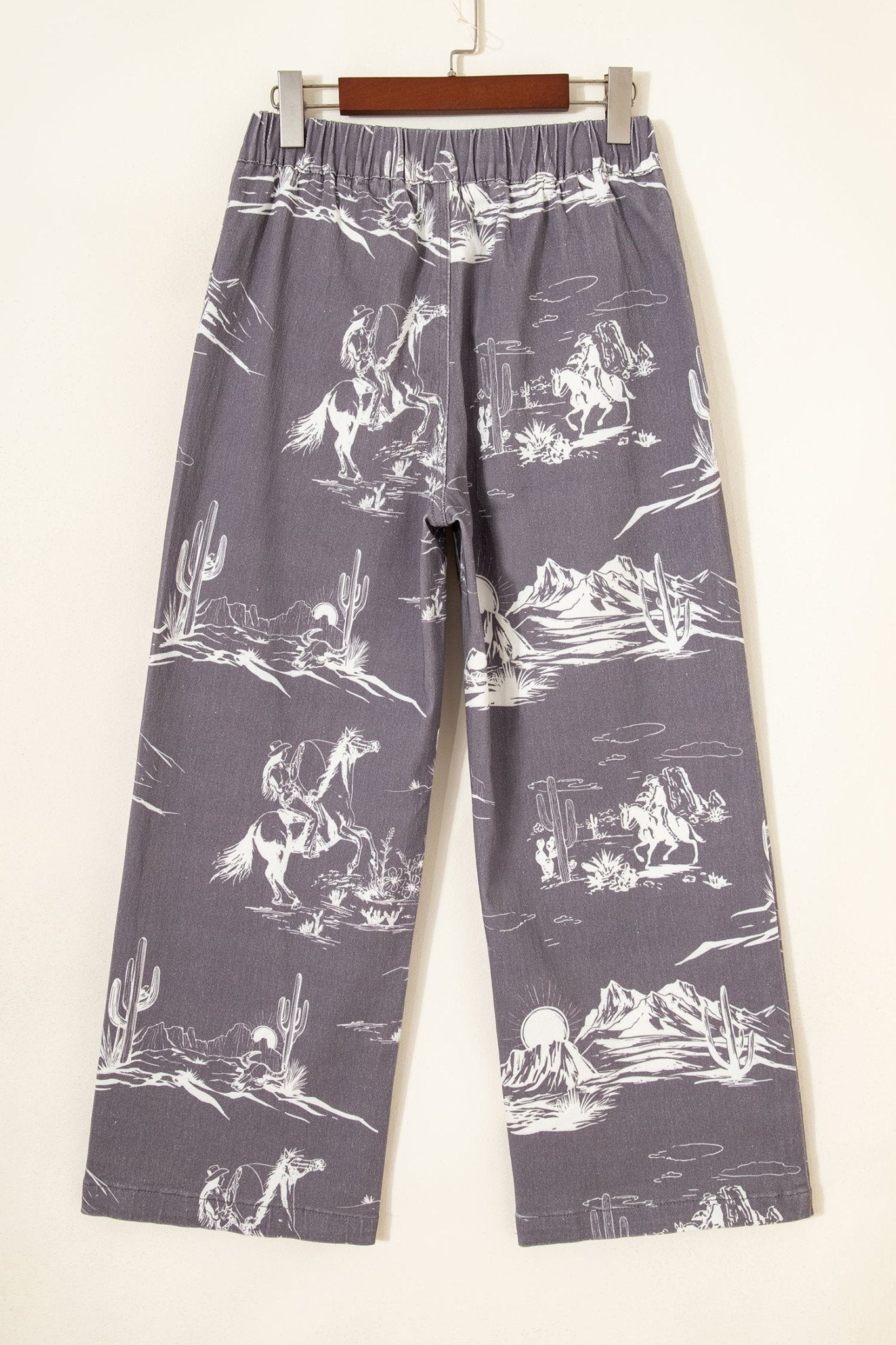 Western Elastic High Waist Straight Leg Jeans - Rooted & Reckless Co.