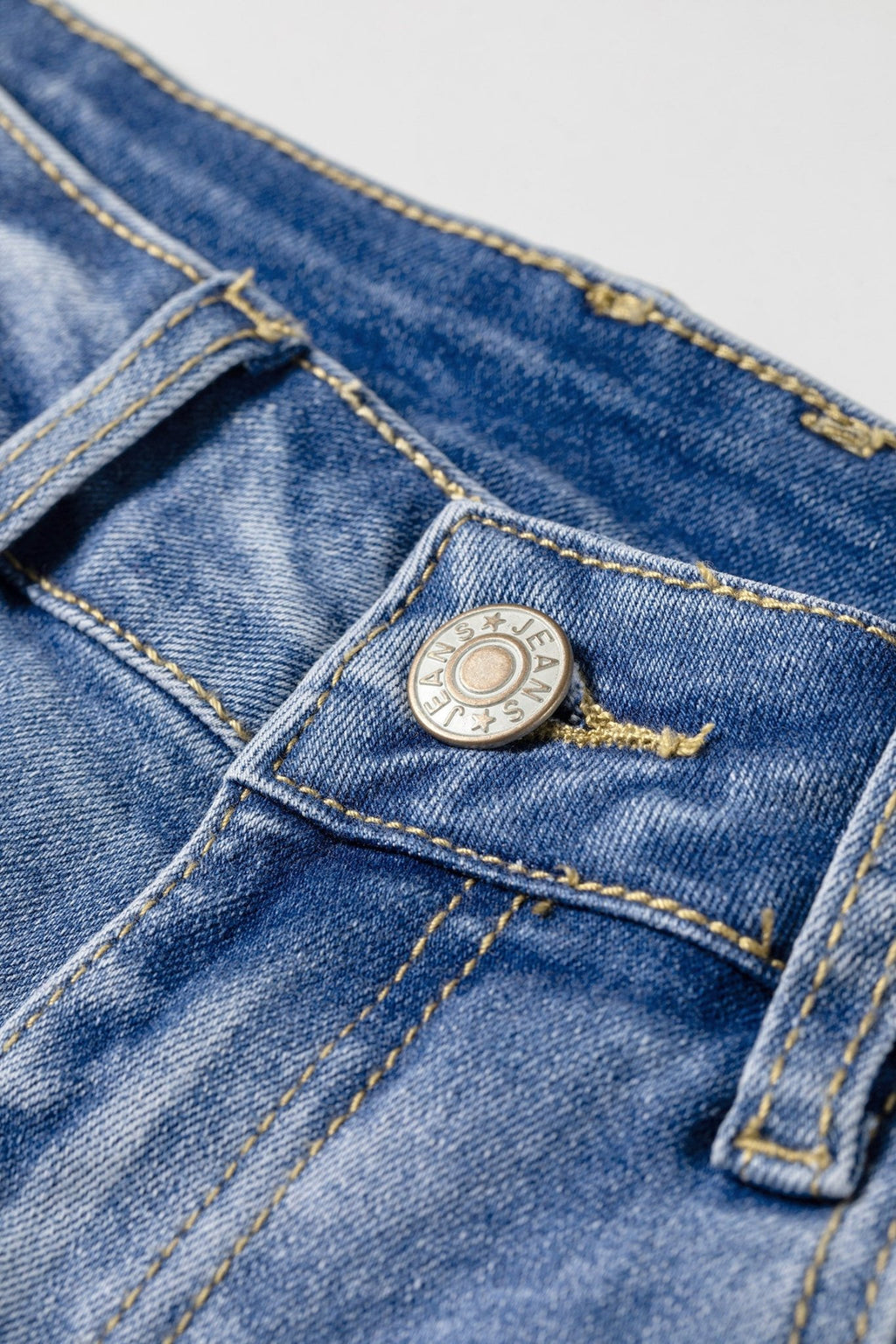 Western Embroidered Flare Leg Full Length Jeans - Rooted & Reckless Co.