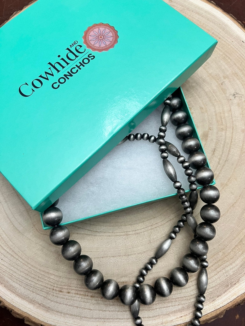 Western Faux Sterling Pearl 3-Piece Necklace Set — 18", 22", 26" Layered Trio - Rooted & Reckless Co.