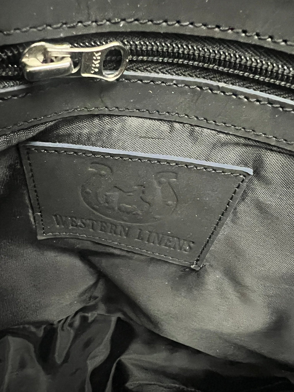 Western Hair-on-Hide Crossbody Diaper Bag — Black & White Cowhide (18" with Adjustable Strap) - Rooted & Reckless Co.