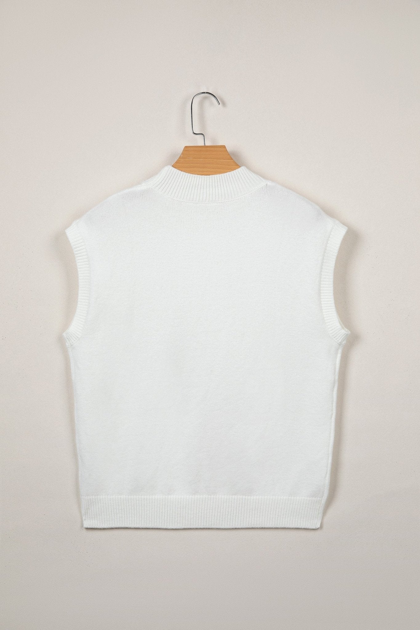 Western Horseshoe Mock Neck Short Sleeve Sweater - Rooted & Reckless Co.