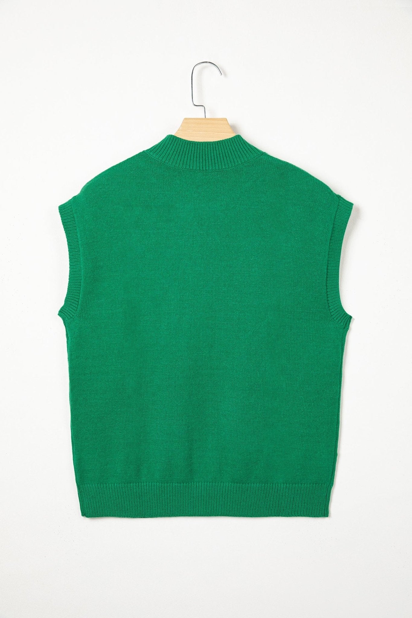 Western Horseshoe Mock Neck Short Sleeve Sweater - Rooted & Reckless Co.