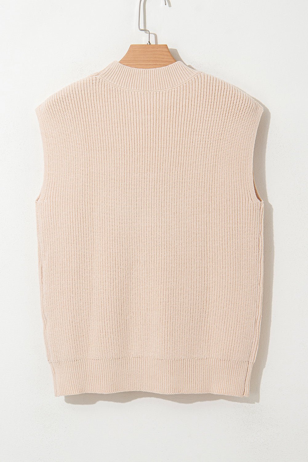 Western Howdy Cowboy Mock Neck Sleeveless Sweater - Rooted & Reckless Co.