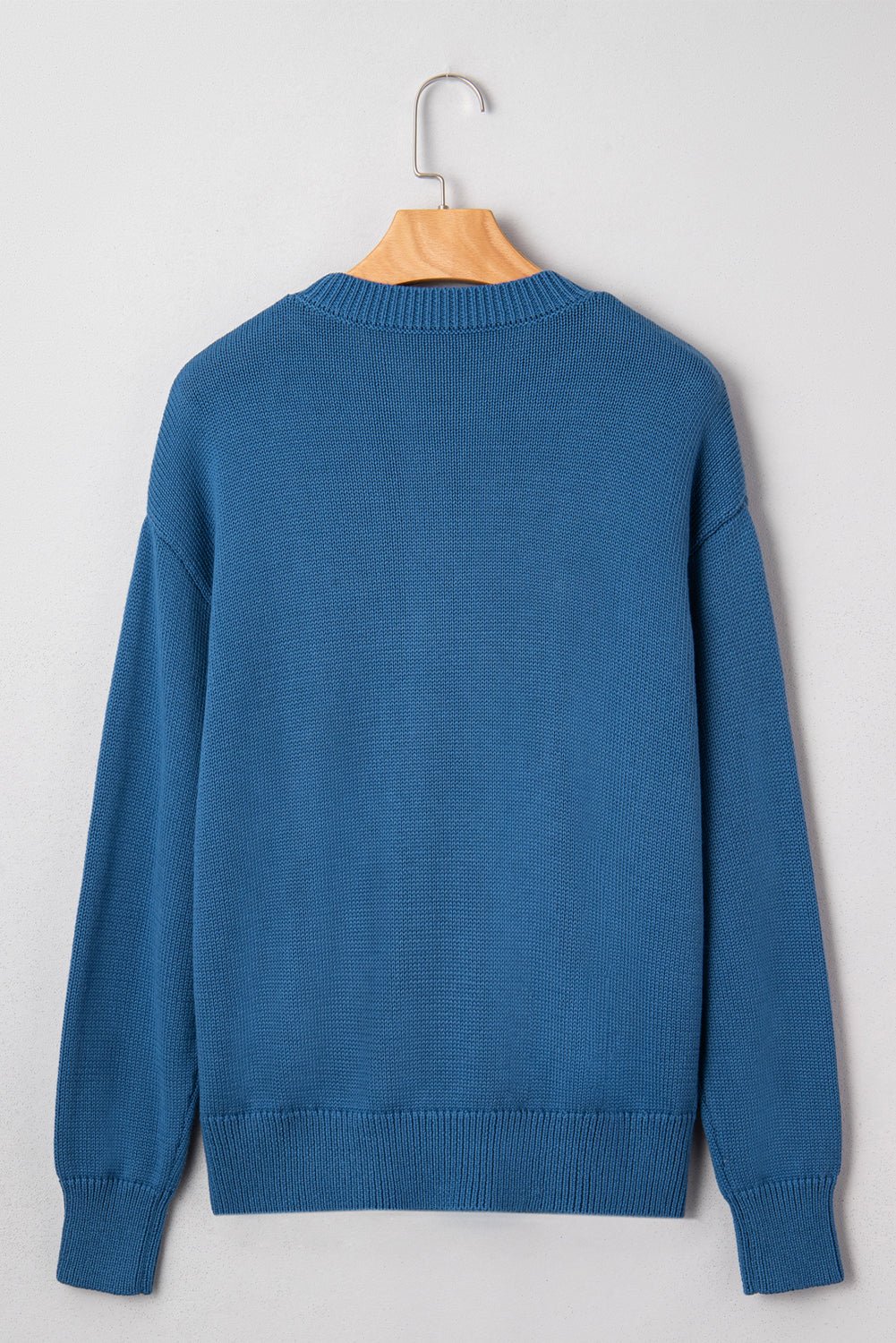 Western Howdy Embroidered Crewneck Sweater - Rooted & Reckless Co.