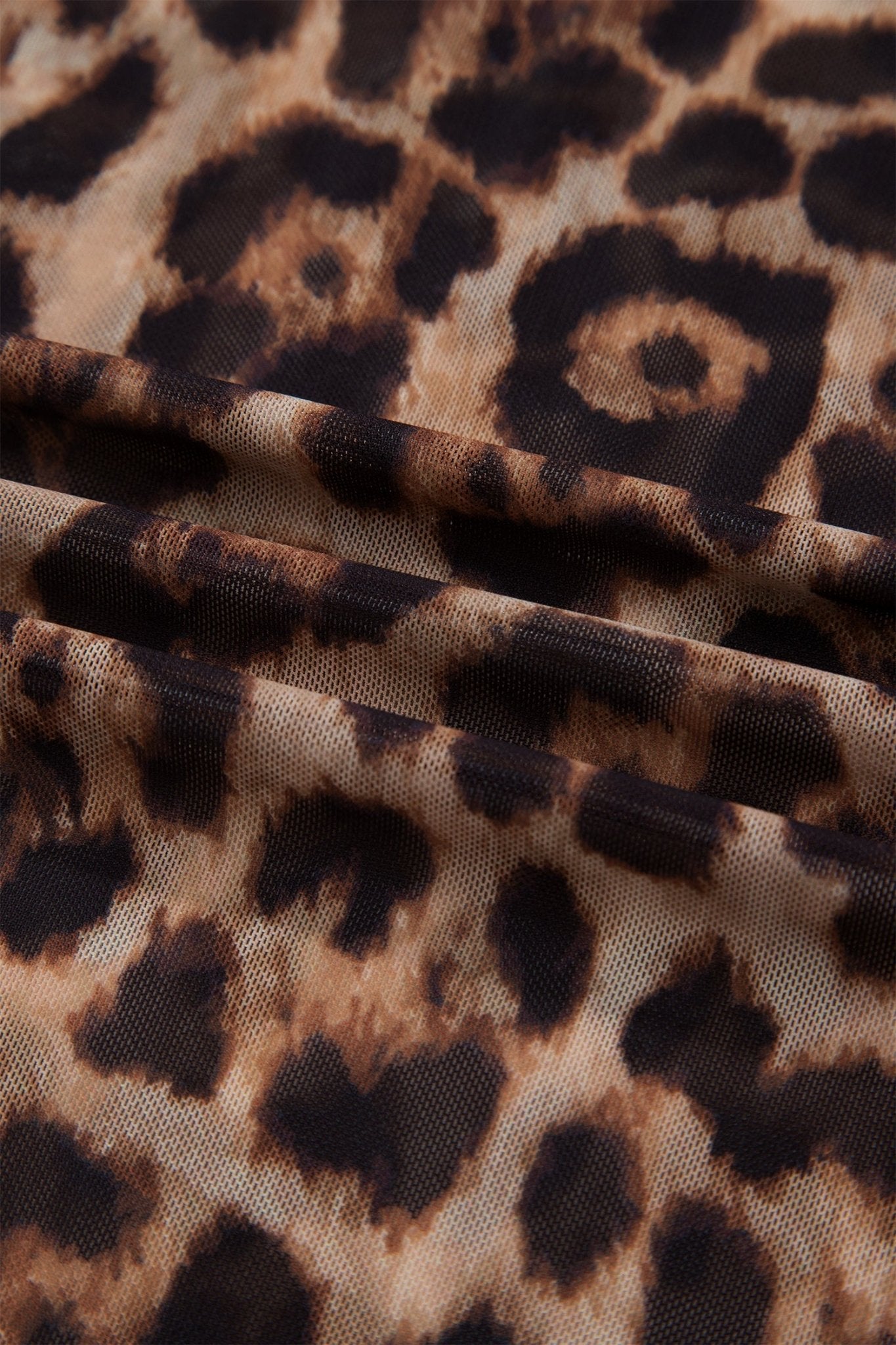 Western & Leopard Mesh Short Sleeve Top - Rooted & Reckless Co.