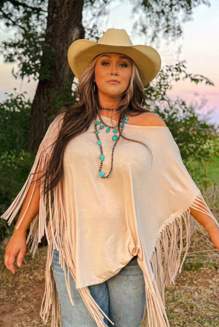 Western Long Faux Turquoise Nugget & Sterling Pearl Statement Necklace — 48 Inch - Rooted & Reckless Co.