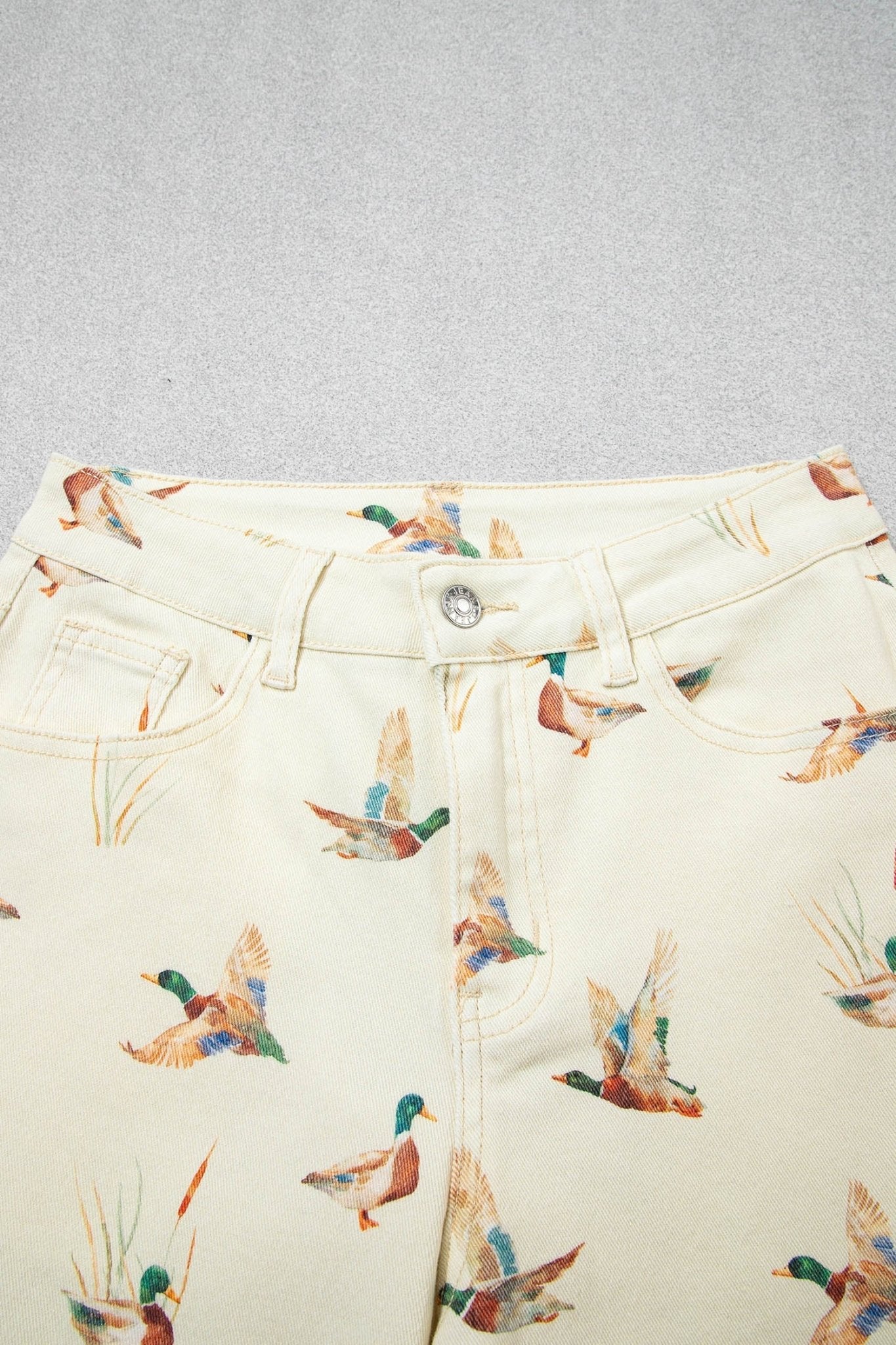Western Mallard Cuffed Hem Shift Jeans - Rooted & Reckless Co.