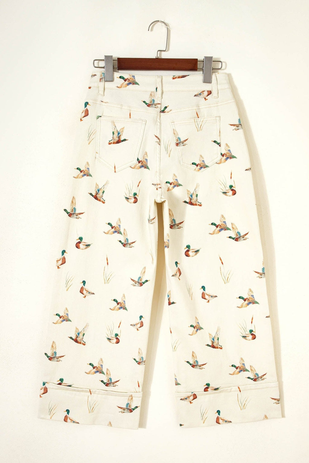 Western Mallard Cuffed Hem Shift Jeans - Rooted & Reckless Co.