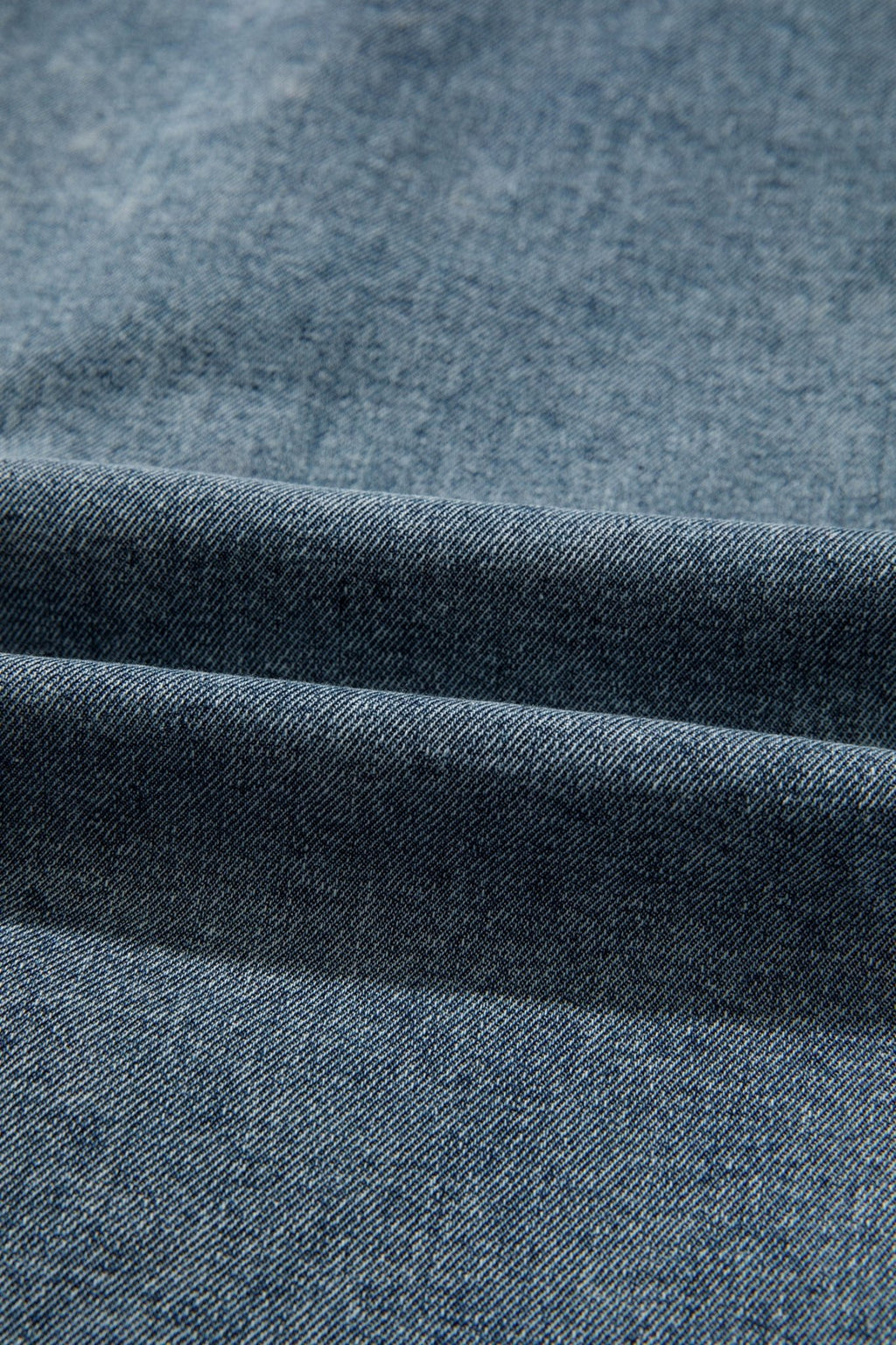 Western Mineral Wash Denim Long Sleeve Shirt Jacket - Rooted & Reckless Co.