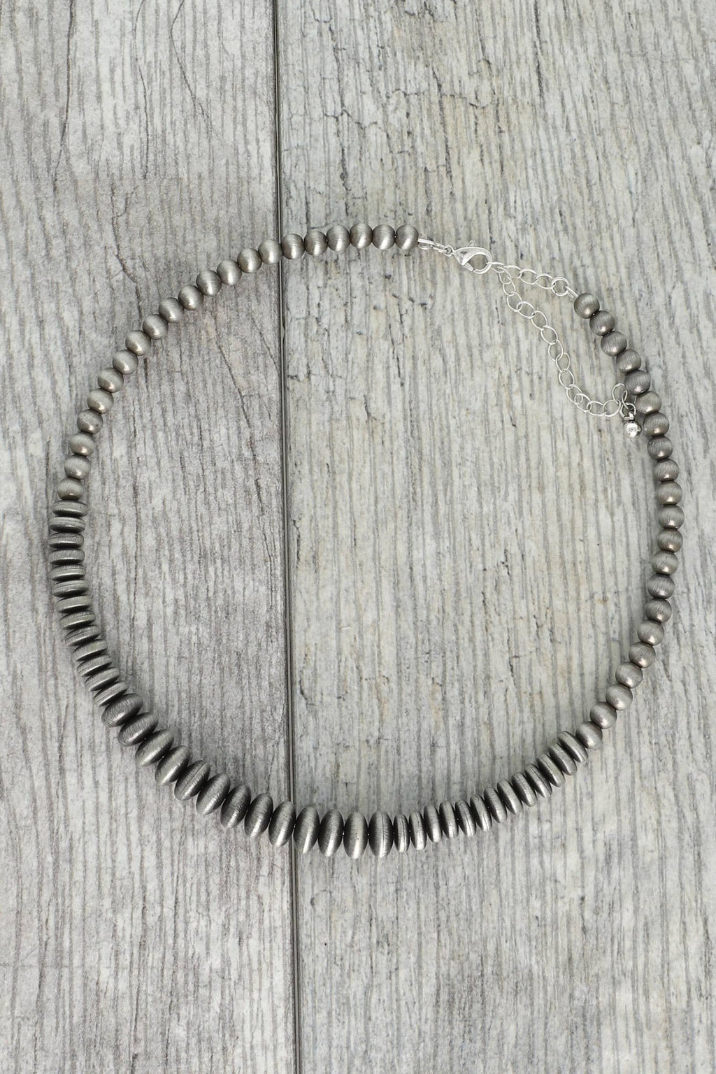Western Navajo Pearl Beaded Collar Necklace - Rooted & Reckless Co.