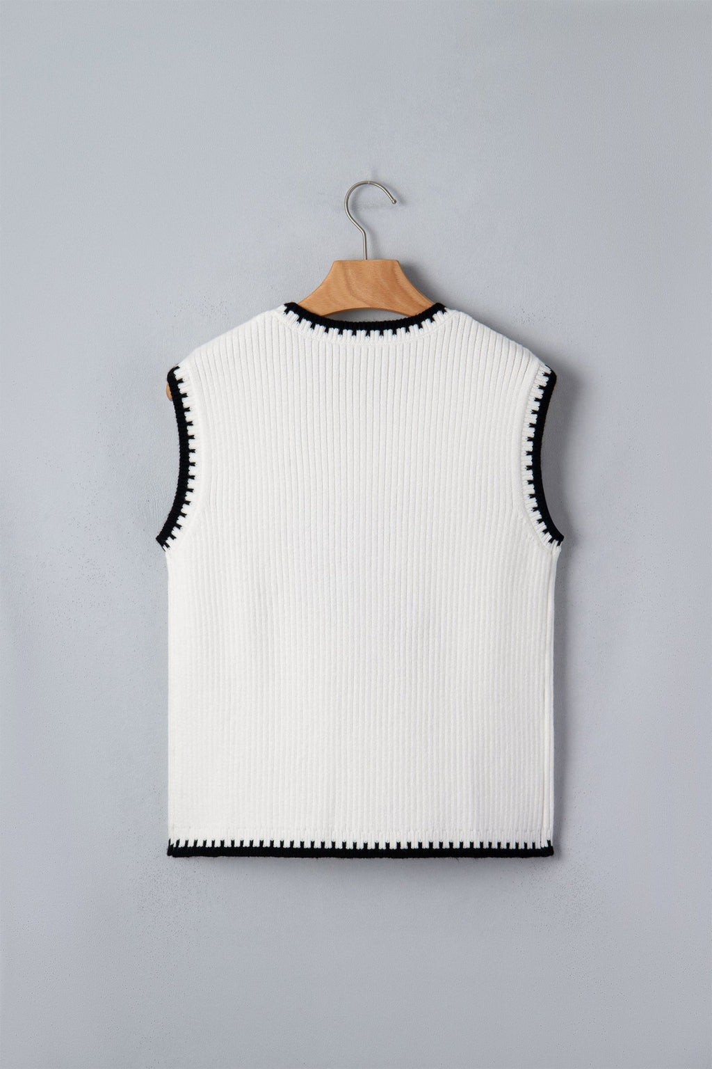 Western Rodeo Cowboy Contrast Trim Sweater Top - Rooted & Reckless Co.