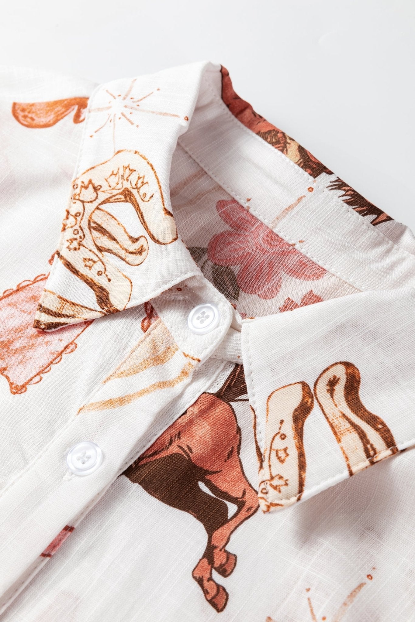 Western Rodeo Cowgirl Buttoned Long Sleeve Shirt - Rooted & Reckless Co.