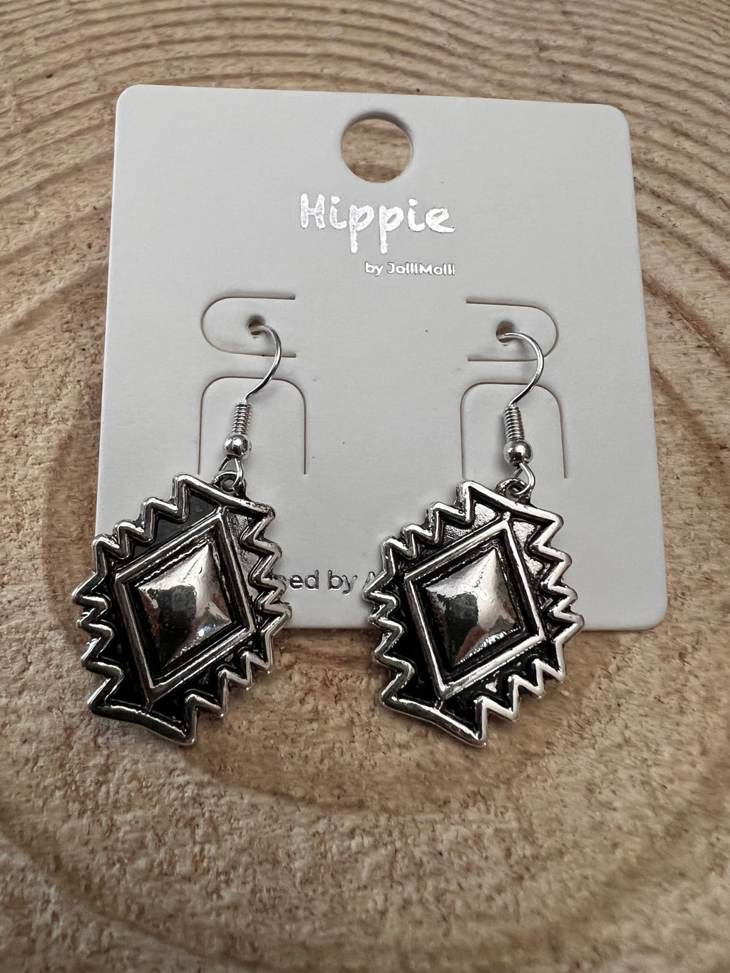 Western Southwestern Concho Dangle Earrings — 1½" Drop - Rooted & Reckless Co.