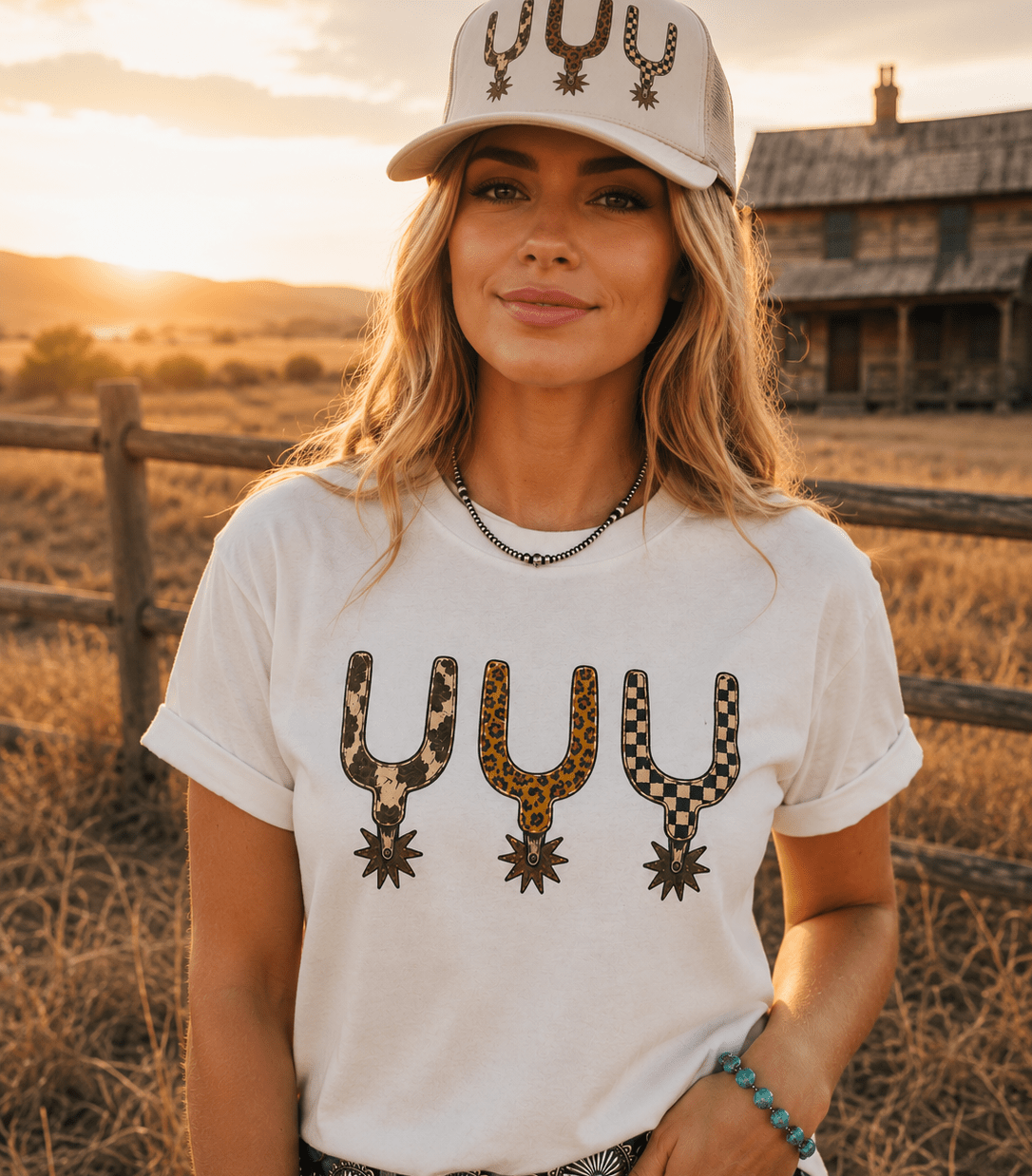 Western Spur Trio Graphic Tee - Rooted & Reckless Co.