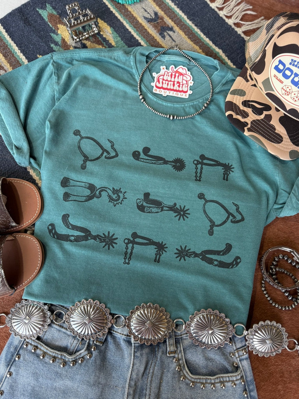 Western Spurs Graphic Tee - Rooted & Reckless Co.
