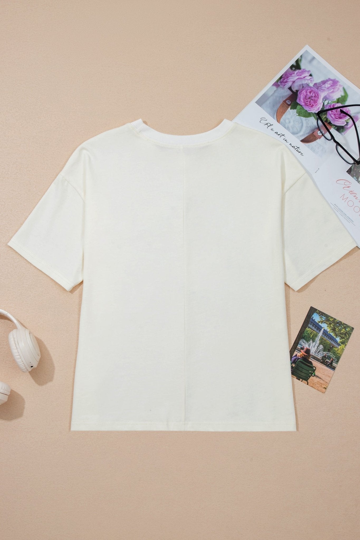 Western Star Studded Detail Short Sleeve Top - Rooted & Reckless Co.