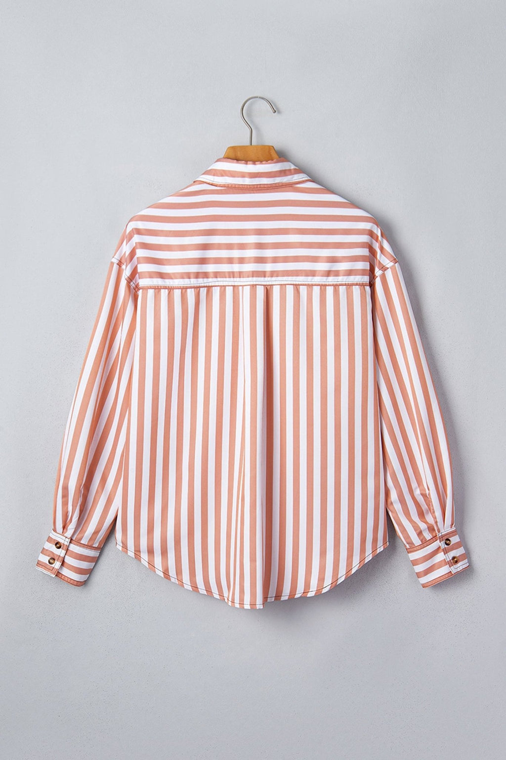 Western Stripe Button Down Long Sleeve Shirt - Rooted & Reckless Co.