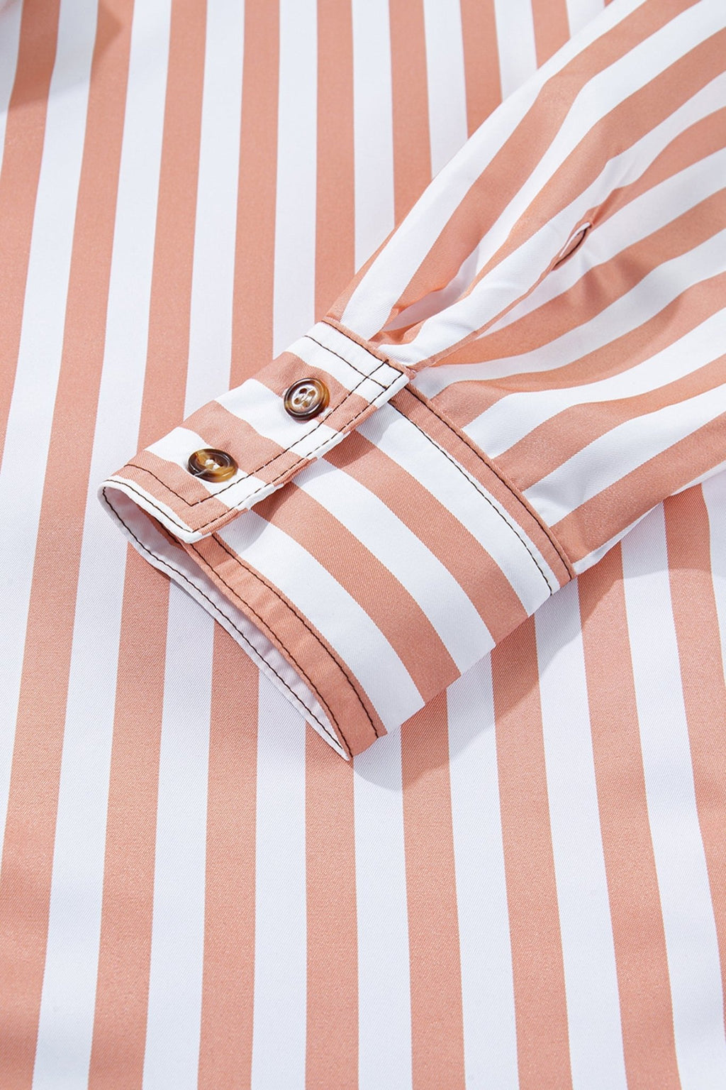 Western Stripe Button Down Long Sleeve Shirt - Rooted & Reckless Co.