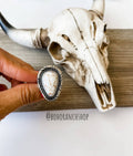 Western Teardrop Stone Cuff Ring - Rooted & Reckless Co.