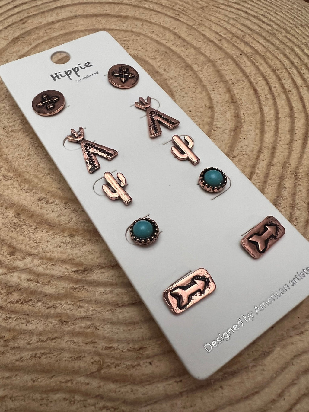 Western Theme 5-for-1 Earring Set — Five Coordinated Pairs in One - Rooted & Reckless Co.