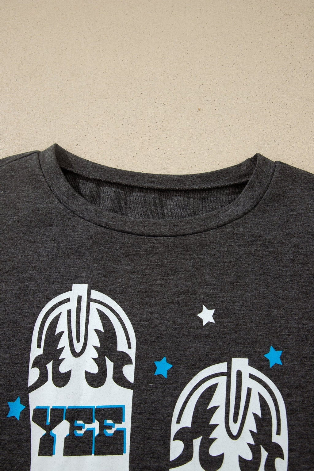 Western Yee Haw State of Mind Fringe Sleeve Tee - Rooted & Reckless Co.