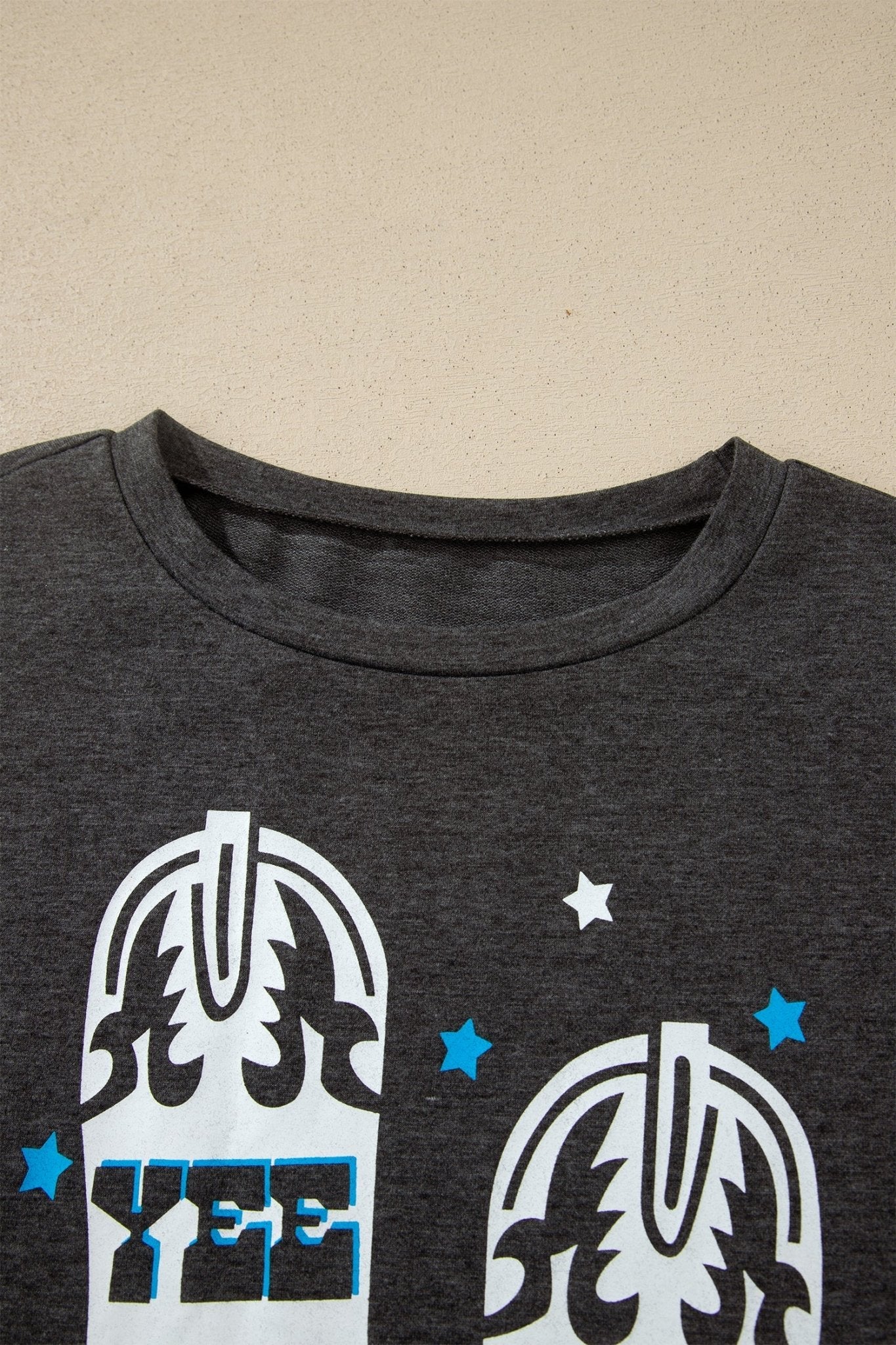 Western Yee Haw State of Mind Fringe Sleeve Tee - Rooted & Reckless Co.