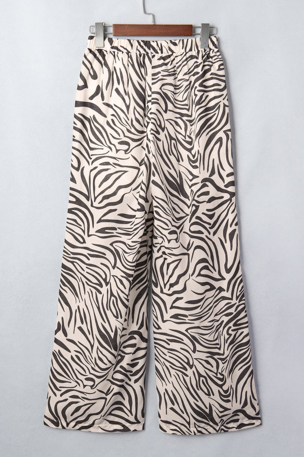 Western Zebra Drawstring High Waist Pocketed Pants - Rooted & Reckless Co.