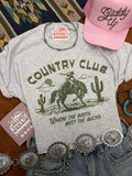Where The Boots Meet The Bucks Graphic Tee - Rooted & Reckless Co.