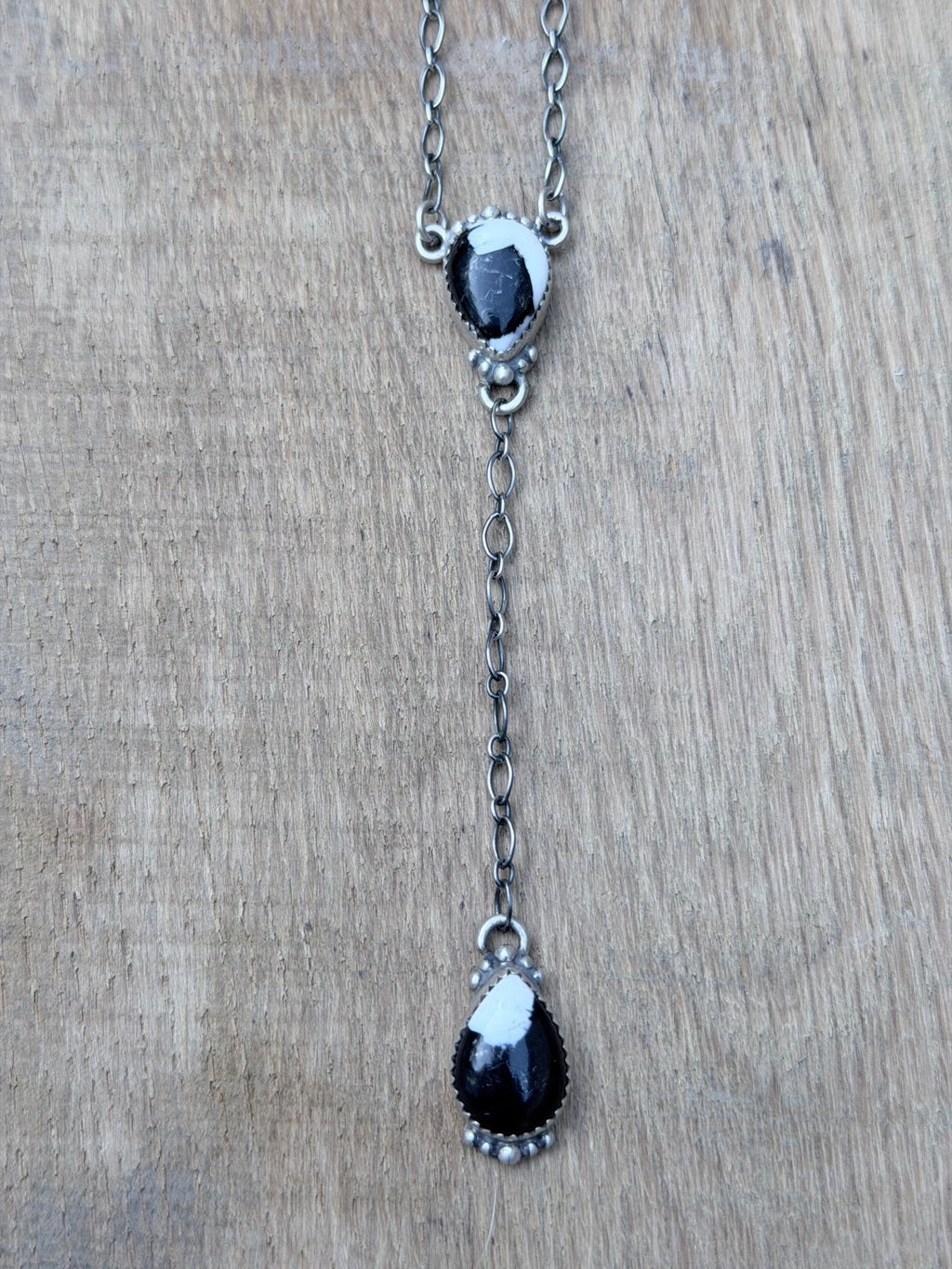 White Buffalo Lariat Necklace - Rooted & Reckless Co.
