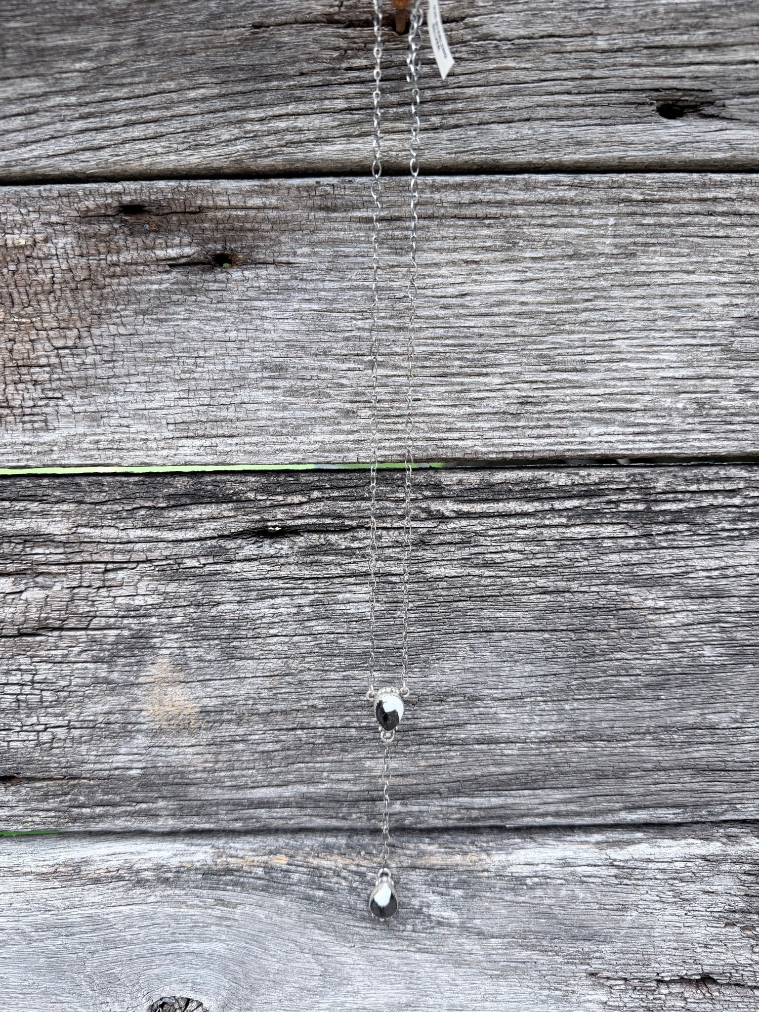 White Buffalo Lariat Necklace - Rooted & Reckless Co.