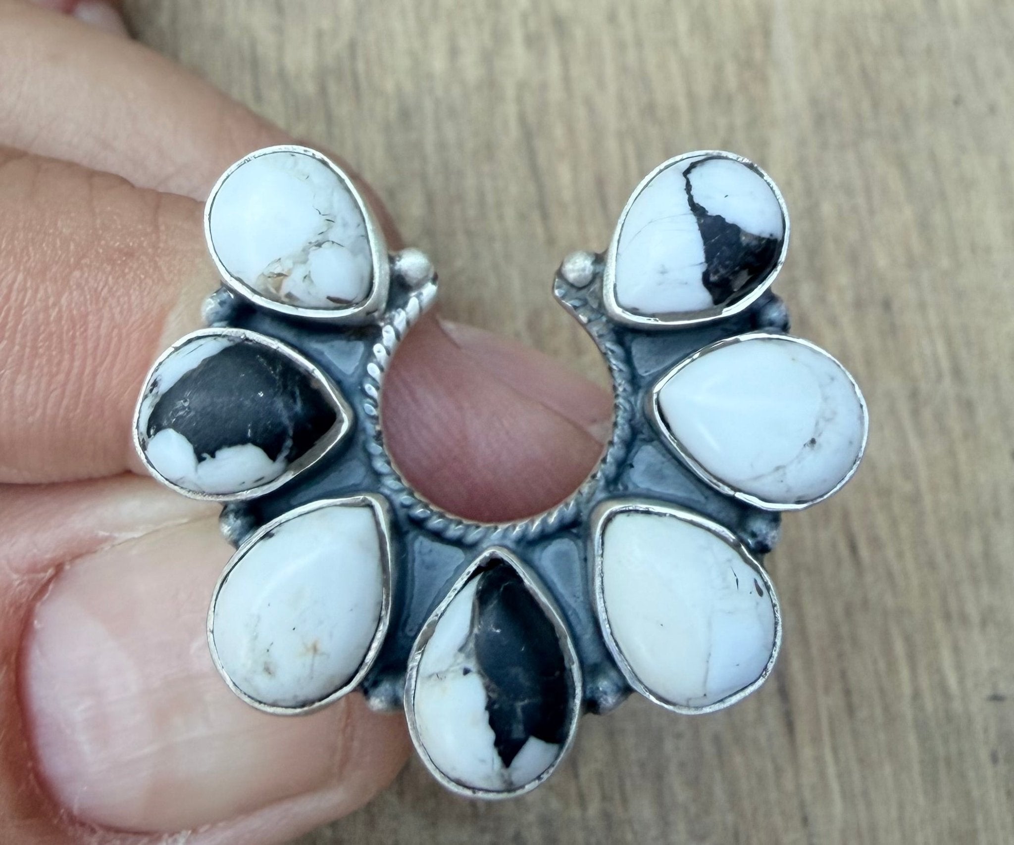 White Buffalo Naja Ring - Rooted & Reckless Co.