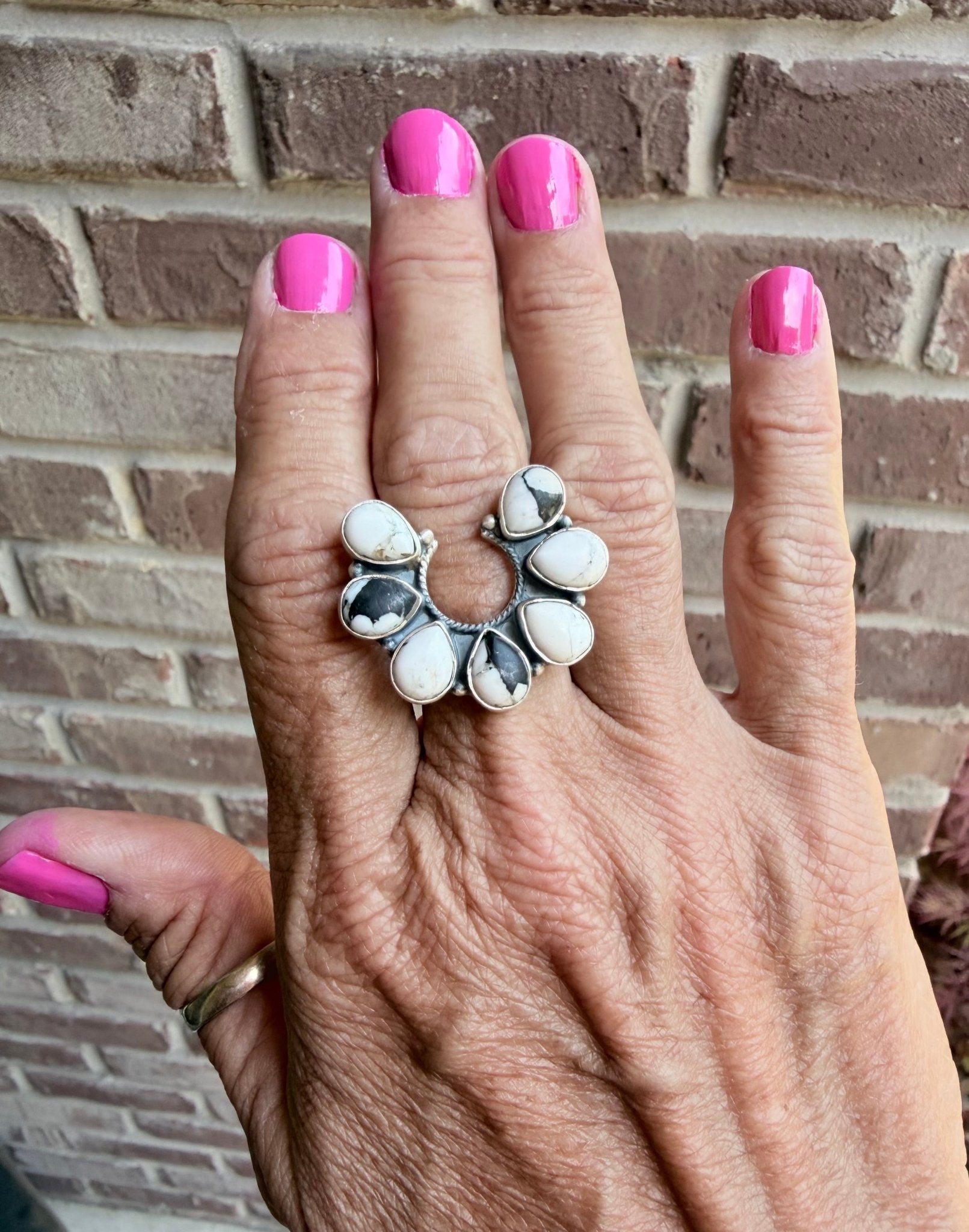 White Buffalo Naja Ring - Rooted & Reckless Co.