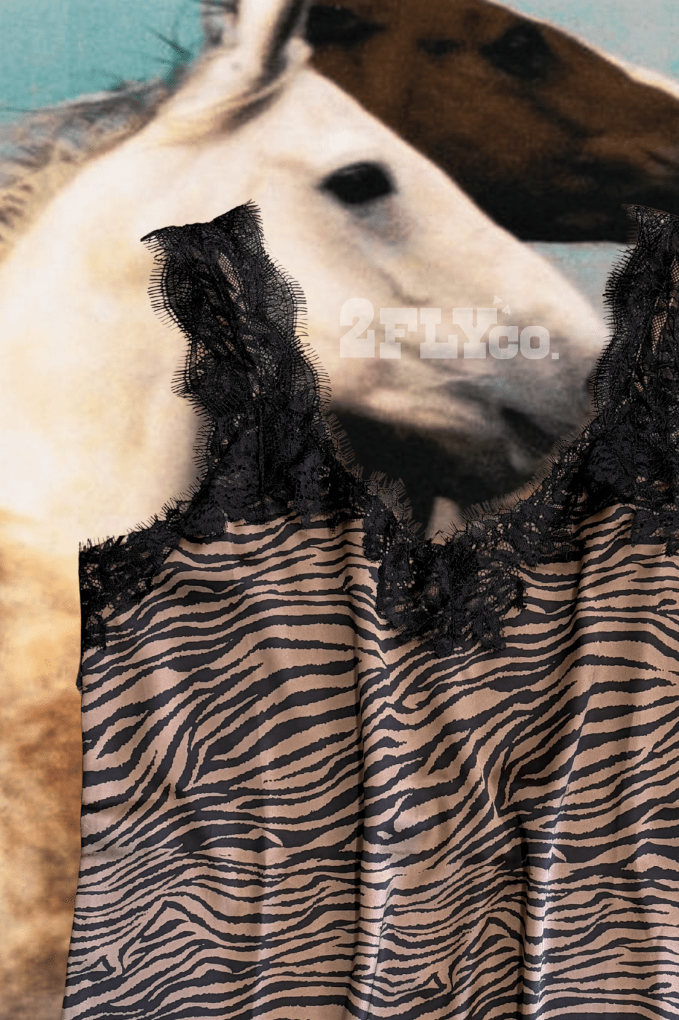 WILD ALLURE TANK *ZEBRAHH - Rooted & Reckless Co.