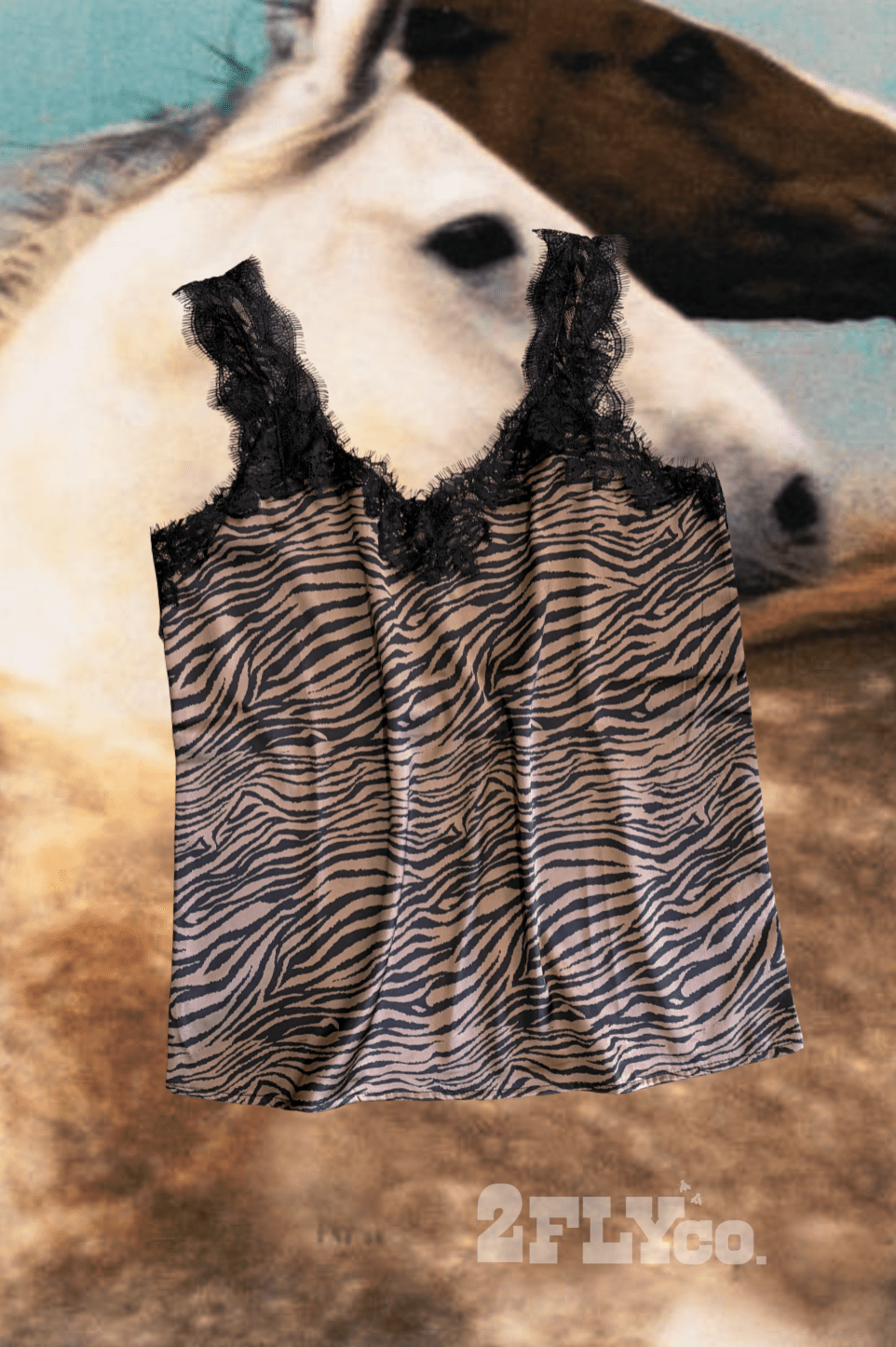 WILD ALLURE TANK *ZEBRAHH - Rooted & Reckless Co.