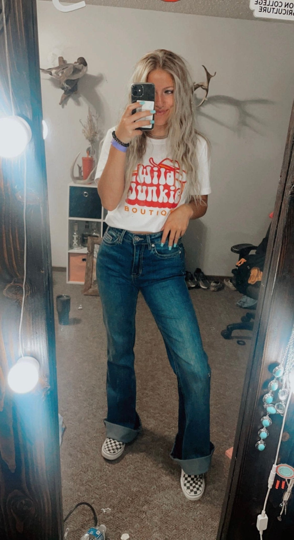 Wild Junkie Graphic Logo Tee - Rooted & Reckless Co.
