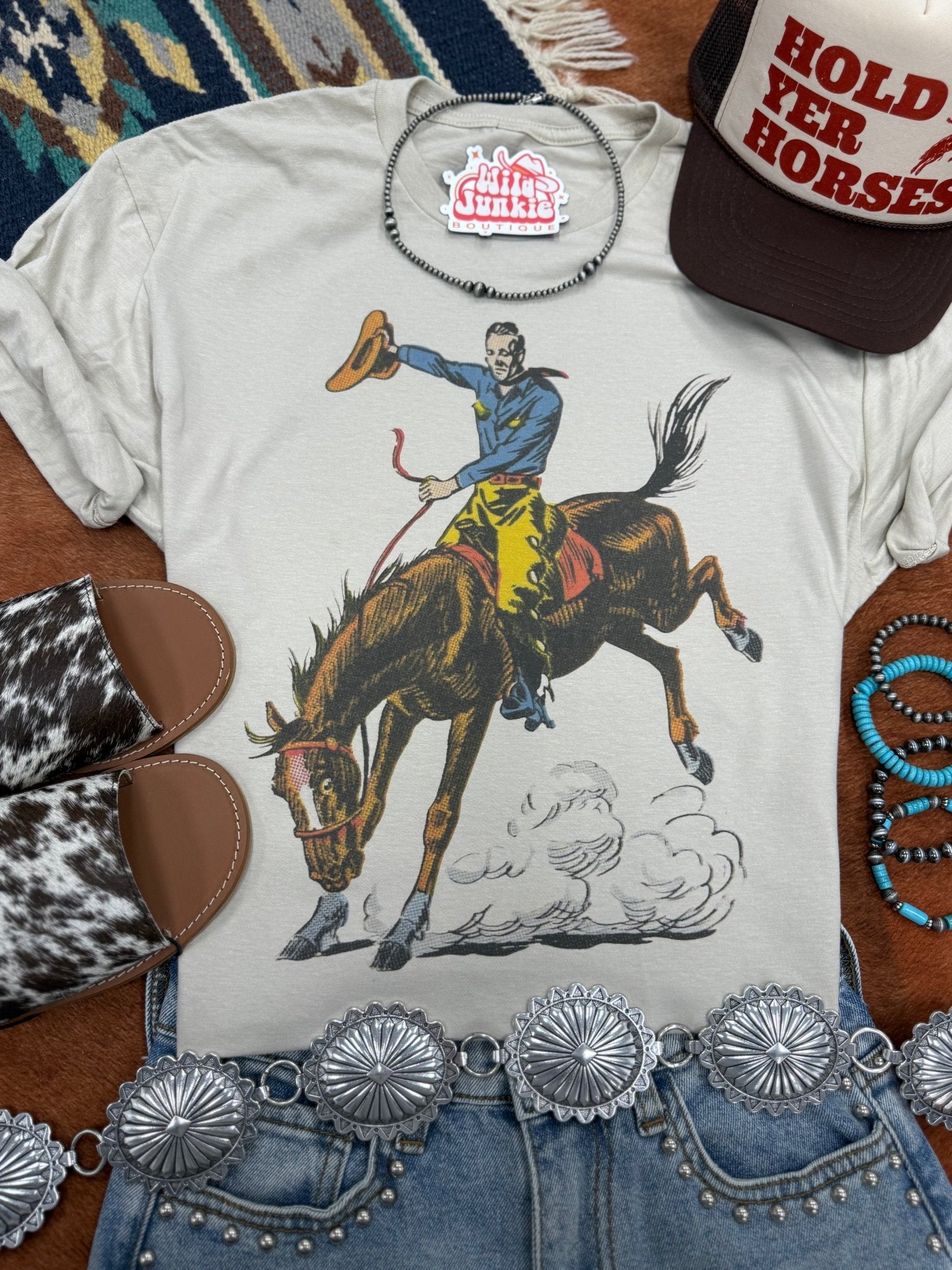Wild Rider Graphic Tee - Rooted & Reckless Co.