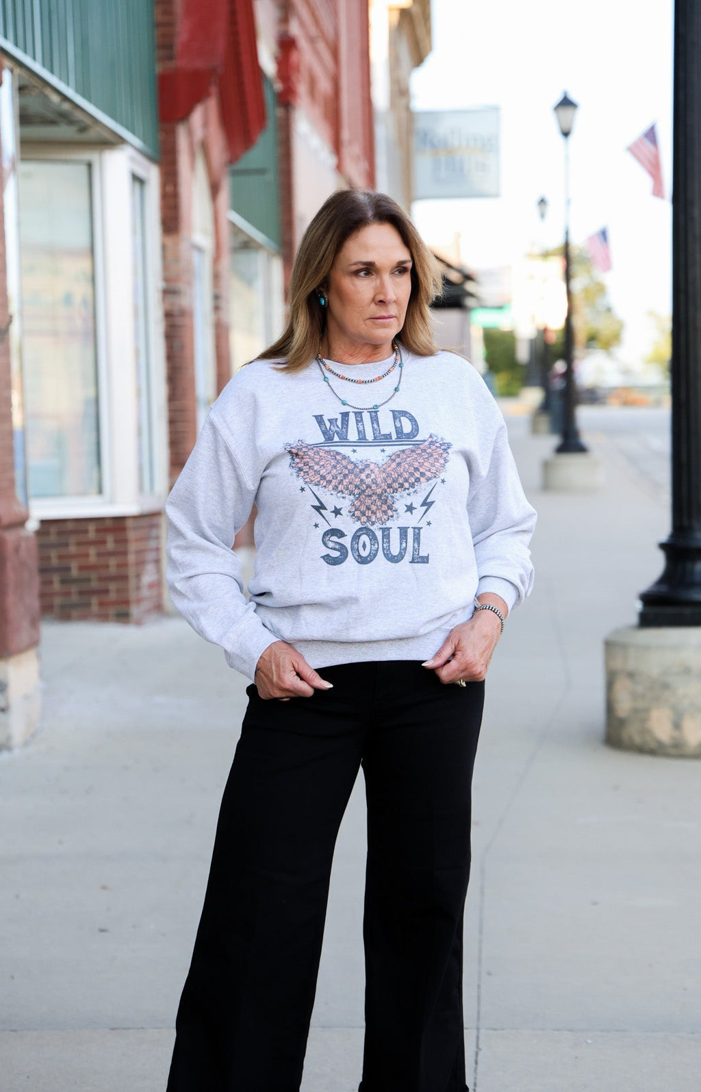 Wild Soul Sweatshirt - Rooted & Reckless Co.