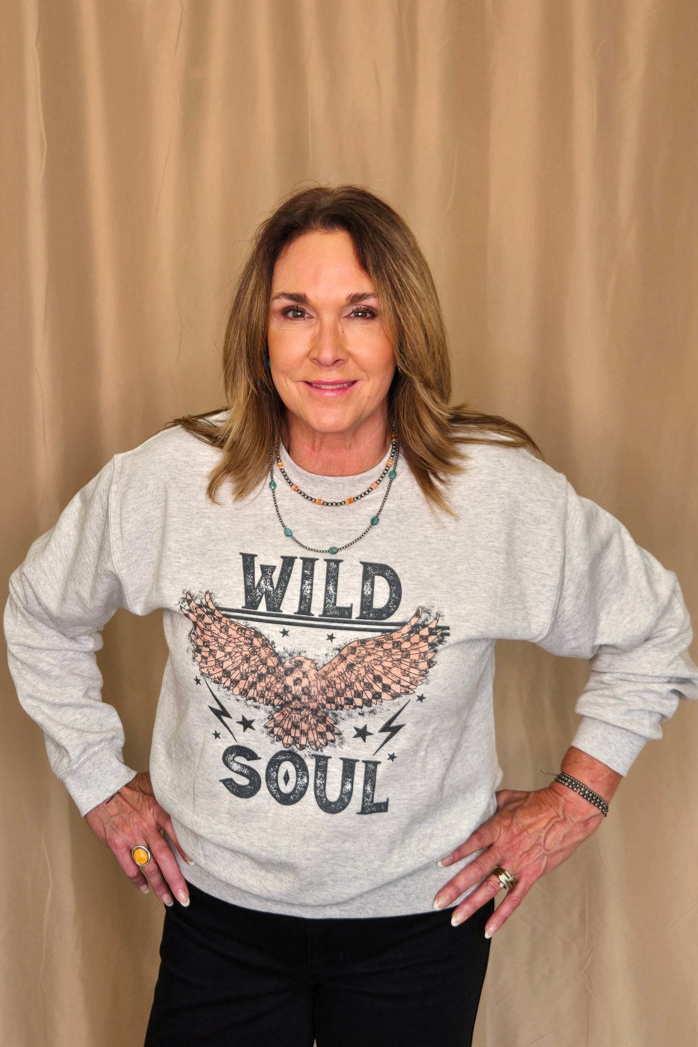 Wild Soul Sweatshirt - Rooted & Reckless Co.