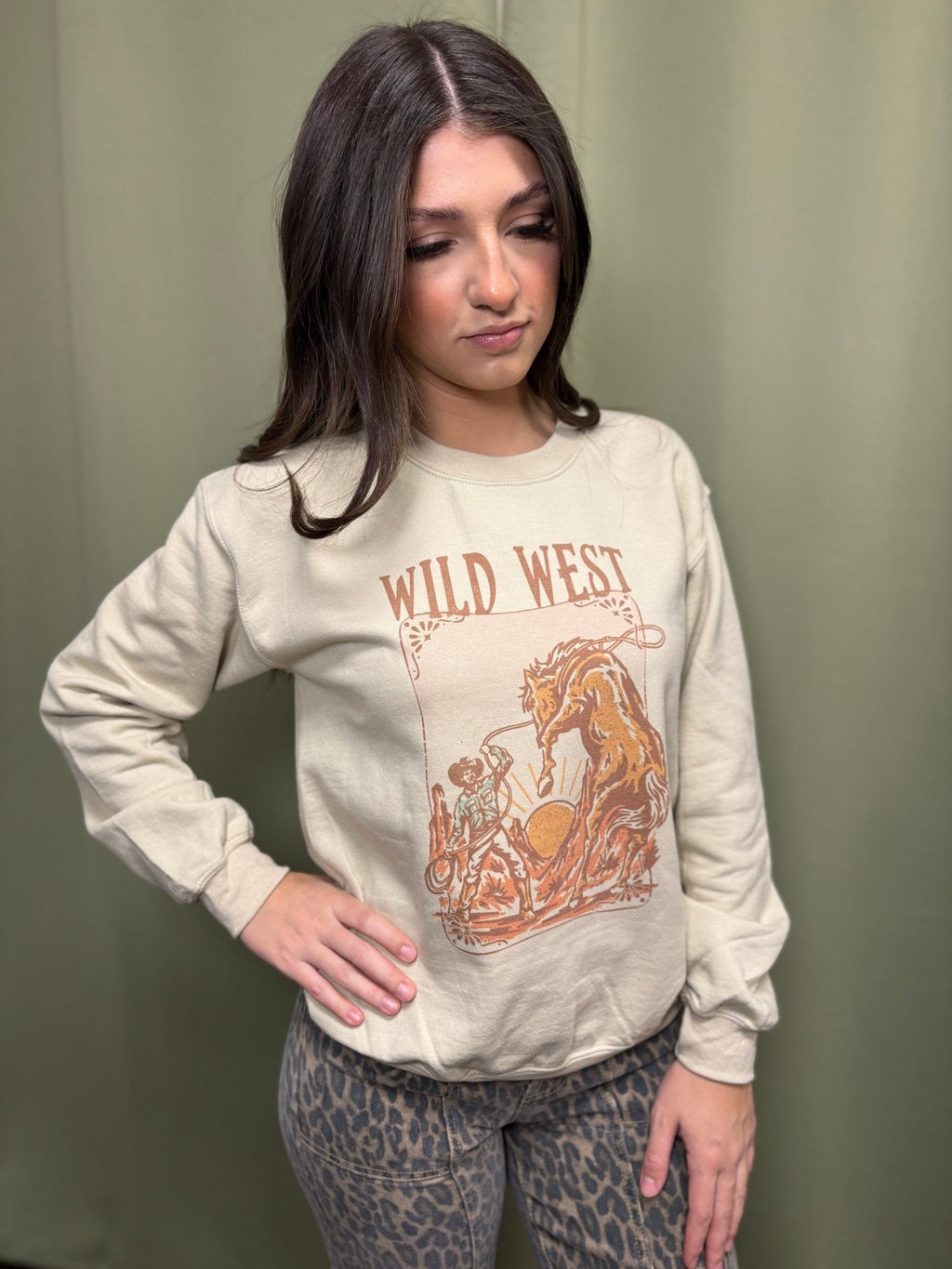 Wild West Sweatshirt - Rooted & Reckless Co.