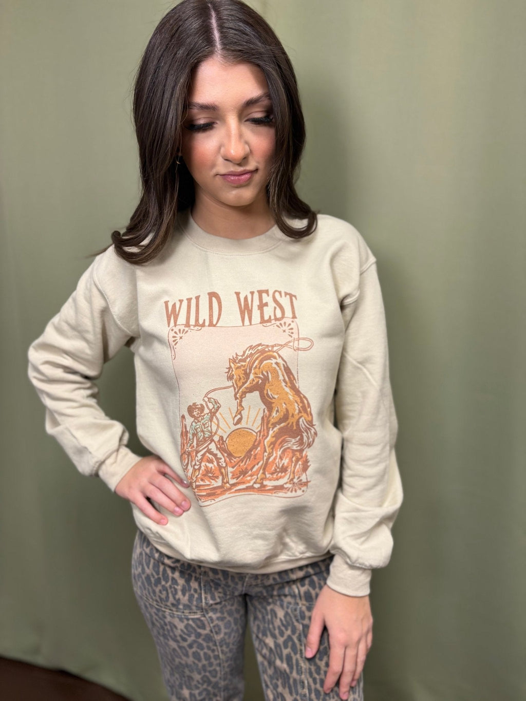 Wild West Sweatshirt - Rooted & Reckless Co.
