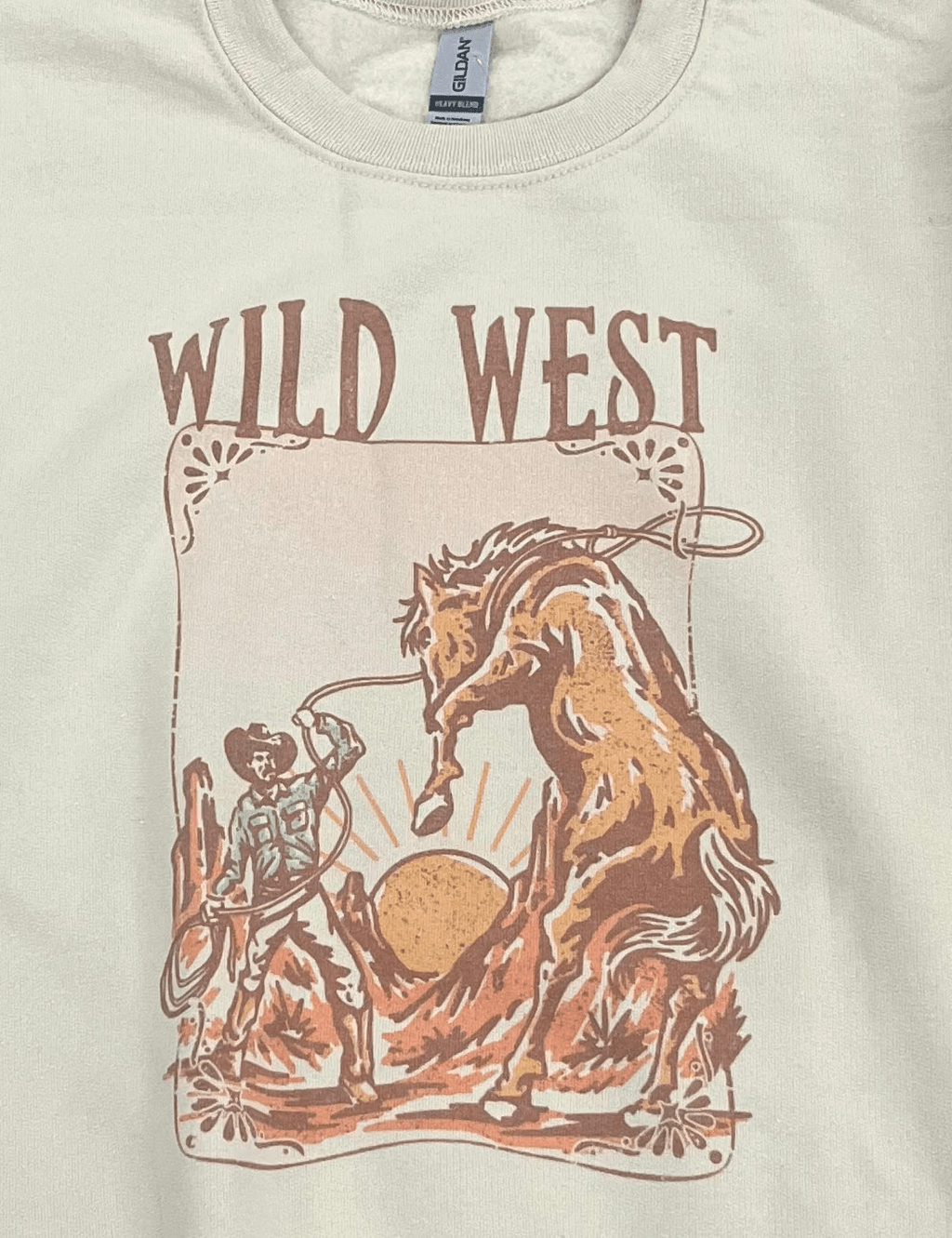 Wild West Sweatshirt - Rooted & Reckless Co.