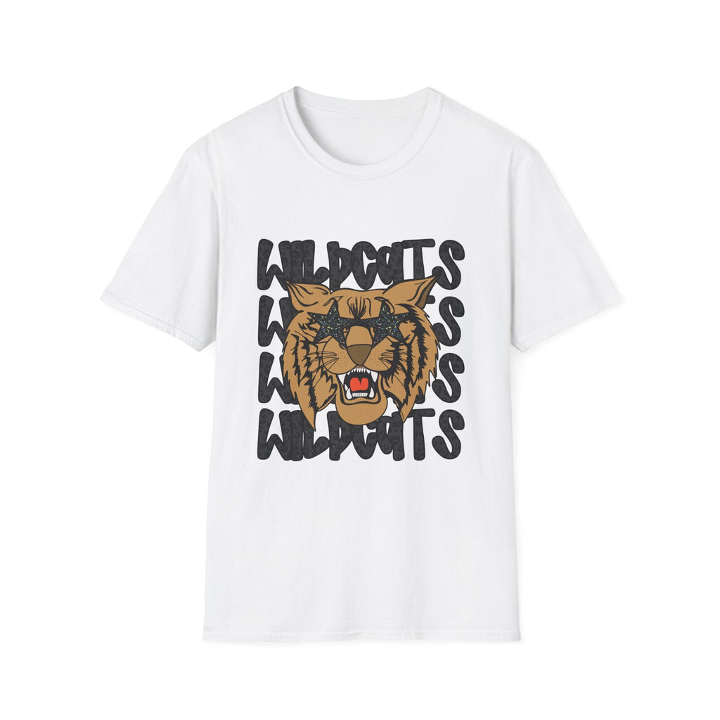 Wildcats Graphic T-Shirt — Vintage Tiger Mascot School Spirit Tee - Rooted & Reckless Co.